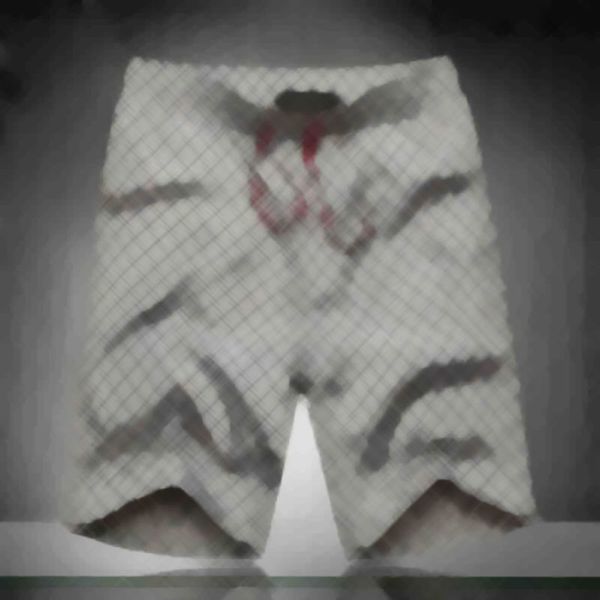 

21mens shorts jogging beach pants summer swimming trunks fashion print swimwear quick drying breathable surf slim men swimsuit, White;black