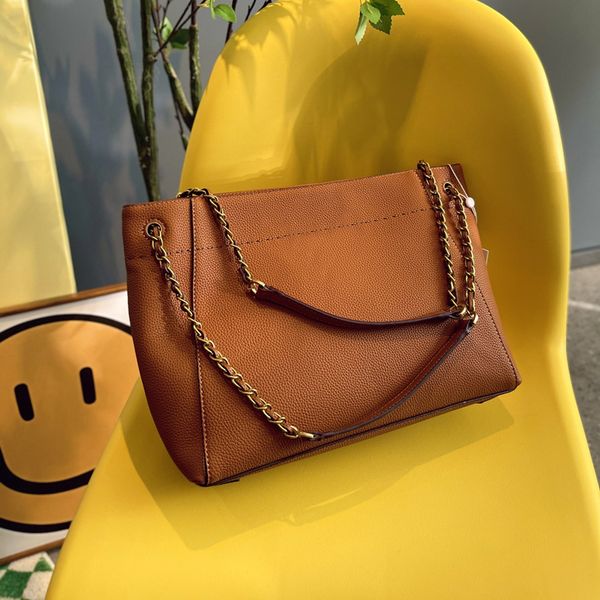 

casual designer shoulder bags crossbody luxury bag high-quality genuine leather gold chain 4 different colors classic fashion brand with ori