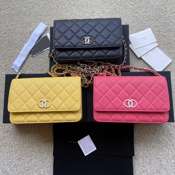 

wallets luxury design female bag woman 2021 women's brand men's carry caviar ap2021 20-13-3.5, Red;black