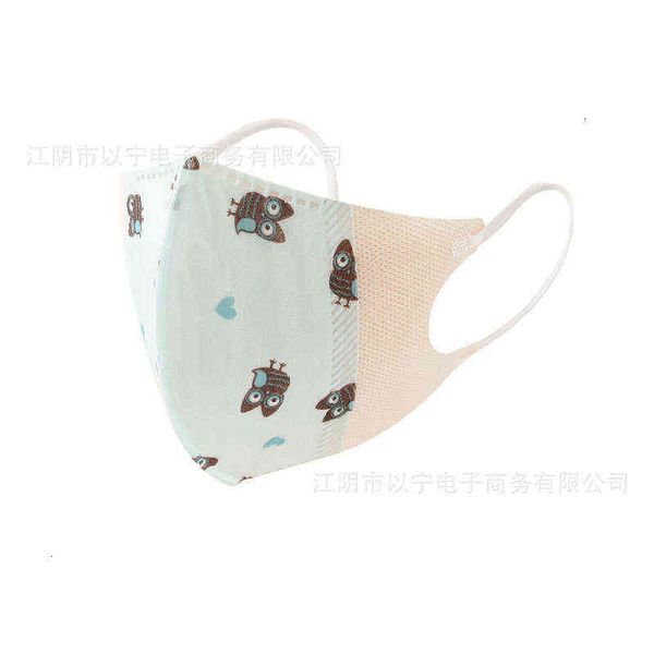 

independent packaging chilen's disposable three-dimensional mask 3d cartoon baby protective cute printing