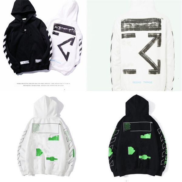 

2021 mens womens hoodies winter hip hop men offs streetwear letter hoodie man s designers hooded skateboards white hoody high stre_good_zy, Black