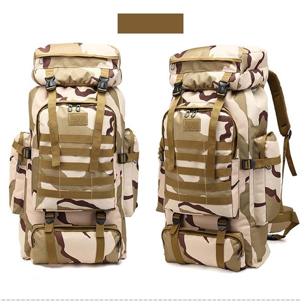 

men mountaineering bag fashion camouflage multi purpose portable leisure travel large capacity waterproof male backpack outdoor bags