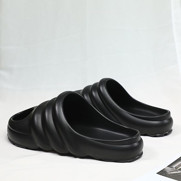 

fashion funny fish slippers men shoes girls boys women summer beach slipper 2021 arrival family children slides 90, Black