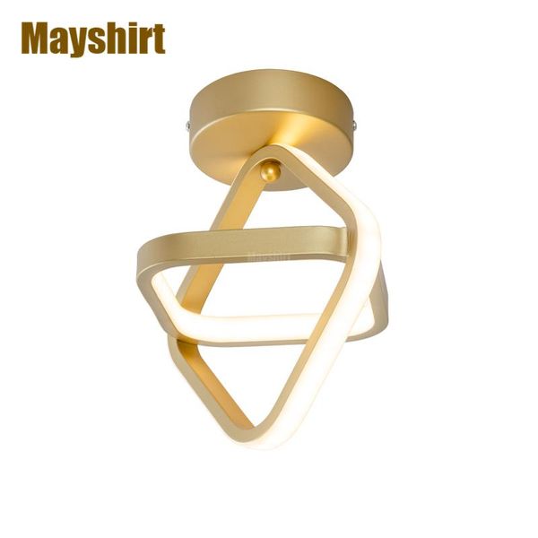 

ceiling lights gold square led modern nordic hanging lamp bedroom kitchen living room house lighting fixtures home decor