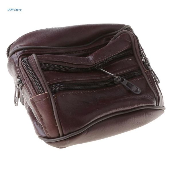 

waist bags xx9d men's vintage leather messenger bag pack pouch outdoor hiking motorcycle
