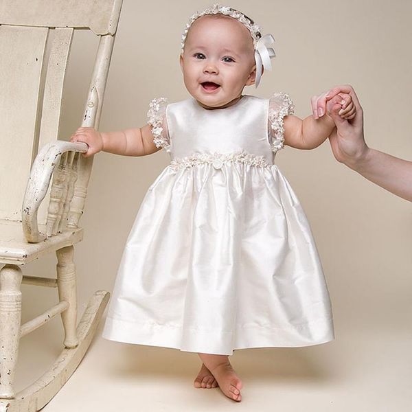 

girl's dresses lovely baby christening gowns knee length dress girls birthday baptism vestido de noiva, Red;yellow
