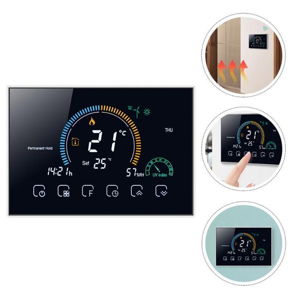 

set smart thermostat standard floor heating digital home control