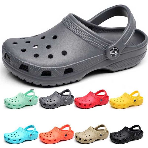 

394 hotsale fashion Sandals Slip On Casual Beach Waterproof Shoes men Classic Nursing Clogs Hospital Women Slippers Work Medical, 3 36-41