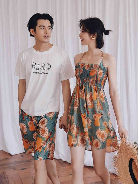 

beach bikini style fake couple honeymoon swimsuit suit, White;black