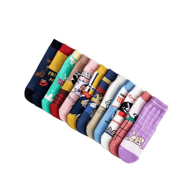 

men's socks women funny designer cute cup illustration carton for, Black