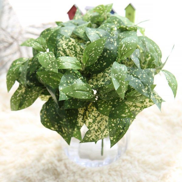 

decorative flowers & wreaths eucalyptus leaf plants green artificial leaves wall material fake for home shop garden party decora