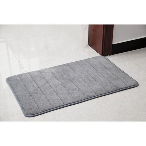 Tappetini da bagno 40x60 cm Home Coral Fleece Lavabile antiscivolo Memory Foam Tappeto Mat Colorato Morbido Tappeto da bagno Cucina Floor Decor