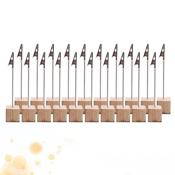 

party decoration 20pcs creative table number holders wedding name holder clips picture memo note po stand