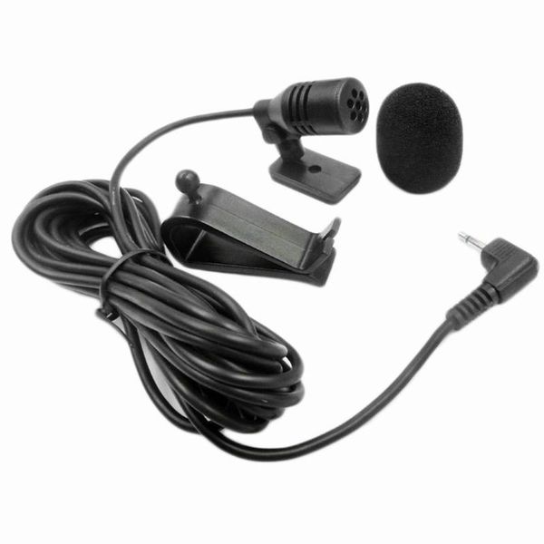 

microphones drop 2.5mm elbow mono auto dvd radio bluetooth car microphone paste type loud speaker