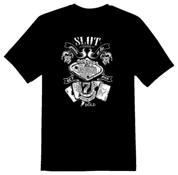 

las vegas noncolor black or white tee, White;black
