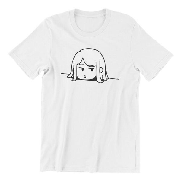 

men's t-shirts anime girl original face tees emo hombre t-shirt 107908, White;black