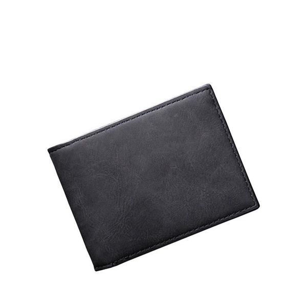 

wallets luxury pu leather men's brand wallet coin bag small money purses dollar slim purse design, Red;black