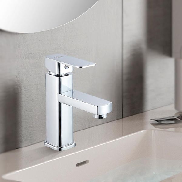 

bathroom sink faucets shai basin faucet tap mixer finish brass square pillar designer water chrome modern waterfall