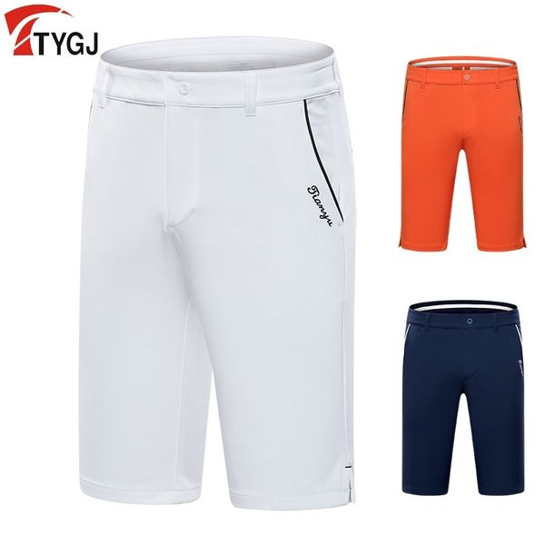 

tygj golf men's sports shorts clothing summer pants breathable, Black