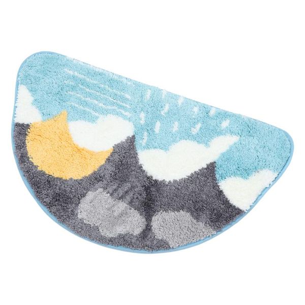 

carpets 1pc practical bedroom carpet cartoon toilet floor mat home entrance