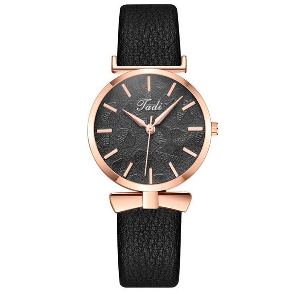 

wristwatches wish women's watch personalized quartz in europe and the united states, Slivery;brown