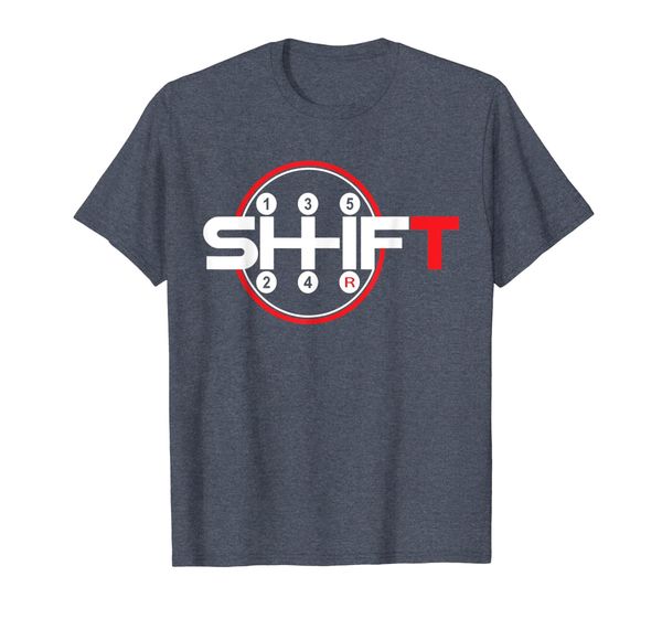 

stick shift manual transmission t shirt three pedals gift, White;black