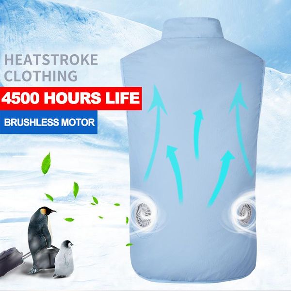 

men's jackets summer usb sun-proof clothing vest refrigeration waterproof fishing air conditioning clothes outdoor working jacket women, Black;brown