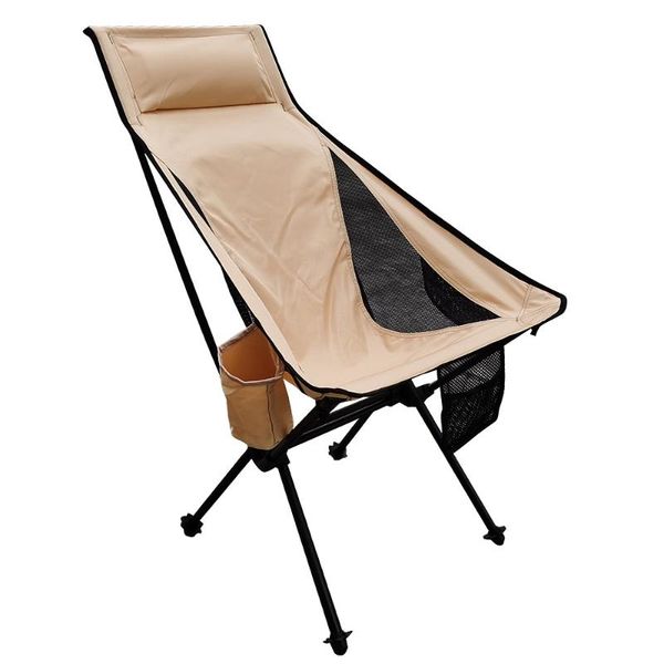 

camp furniture outdoor camping portable foding chair for beach, fishing, park, mountaineering, hunting, music festival