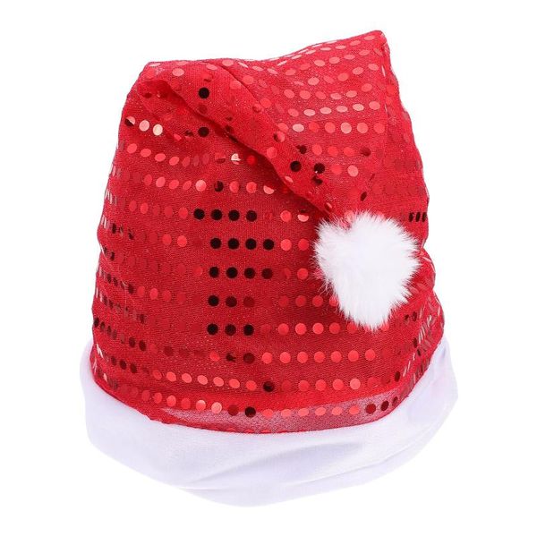 

party hats 1pc plush christmas hat role play xmas themed santa props for adults children
