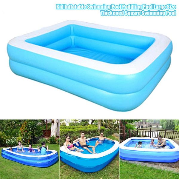 

inflatable swimming pool summer family children play bathtub strong safe wear-resistant marine ball home floats & tubes