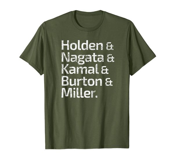 

The Expanse Roll Call T-Shirt, Mainly pictures