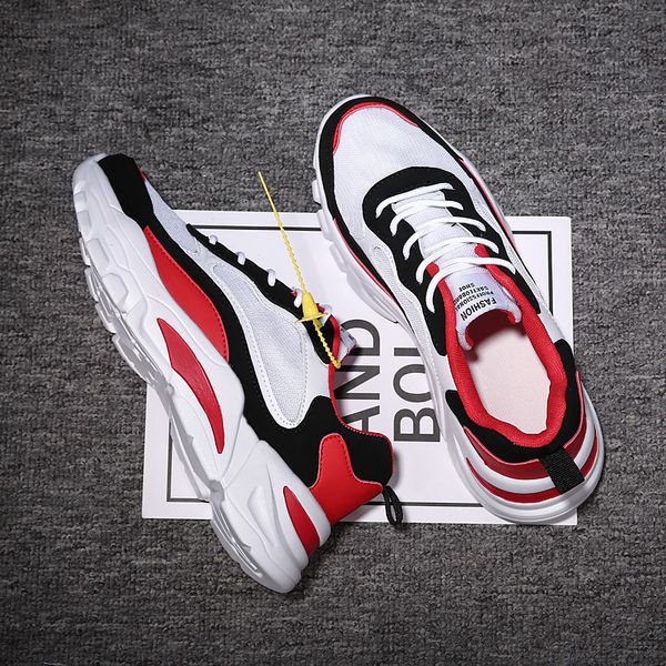 

2021 summer trend women mens running shoes fashion student outdoor sports sneakers red grey blue size 38-46 code 49-0305