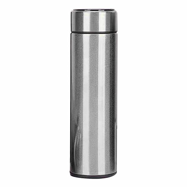 

water bottles 500ml student camping temperature display drinking vacuum flask thermal bottle stainless steel hiking outdoor office