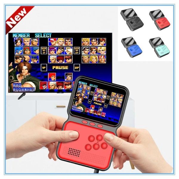 

retro portable mini handheld game console 8-bit 3.0 inch color lcd player built-in 900+ box power players