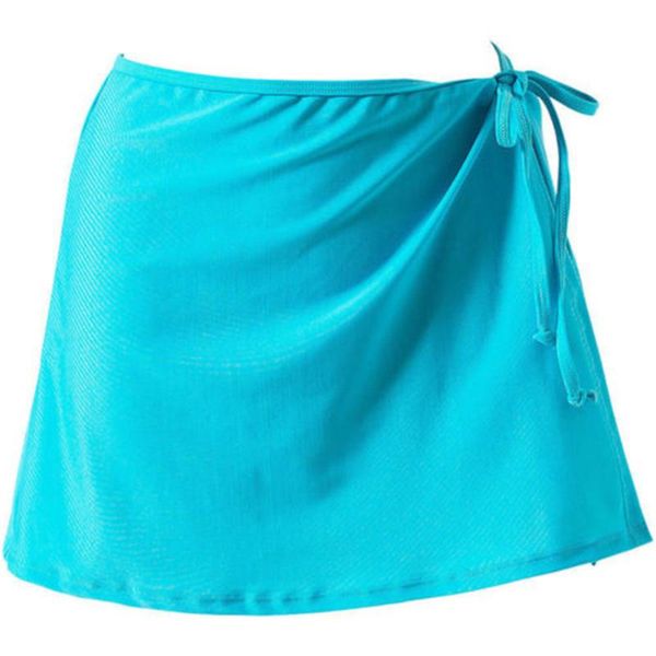 

women's swimwear summer cover up bikini solid short holiday sarong loose fashion casual beach swimming women skirt wrap, White;black