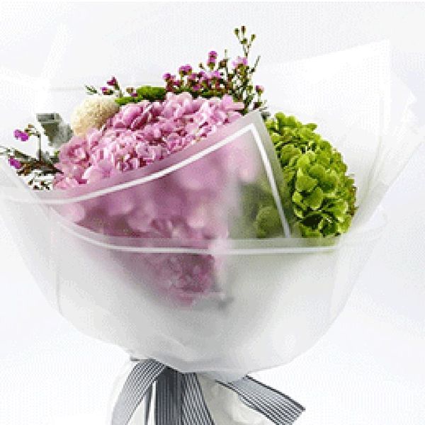 

20pcs/lot wrapping paper clear border flower bouquet florist supplies gift materials other arts and crafts