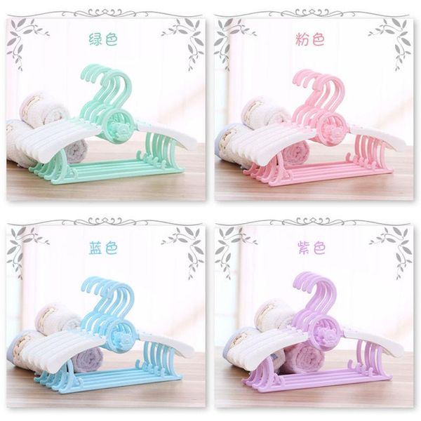 

laundry bags est durable baby clothes hangers cute cartoon adjustable children's