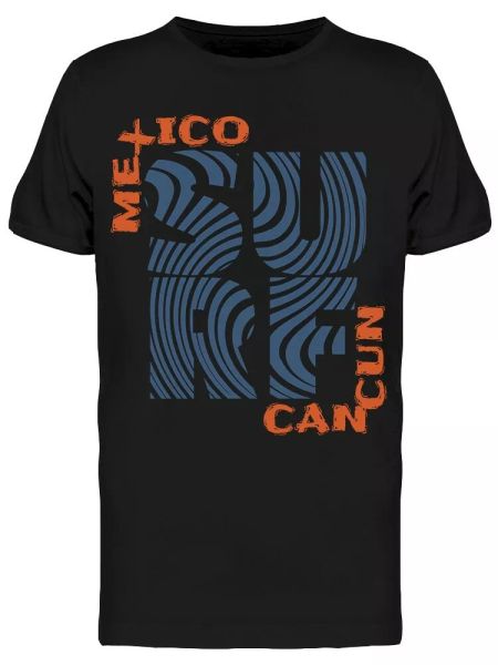 

Surfing In Cancun Tee Men's -Image by Shutterstock, White;black