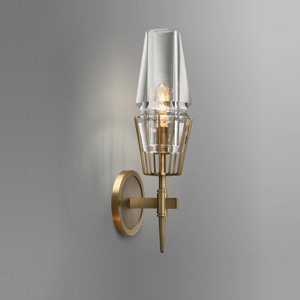

wall lamp modern light luxurious crystal personality corridor aisle bedroom bedside a living room villa el