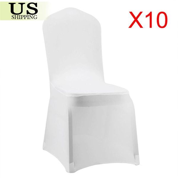 

chair covers 10pcs spandex fabric stretch dining room slipcovers home decor