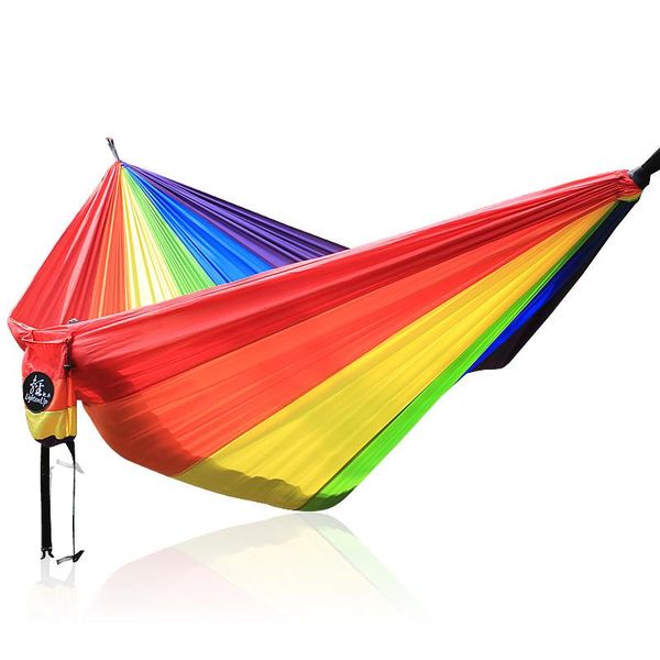 

outdoor games & activities hanging chair large hammock swing snap 2 people portable parachute