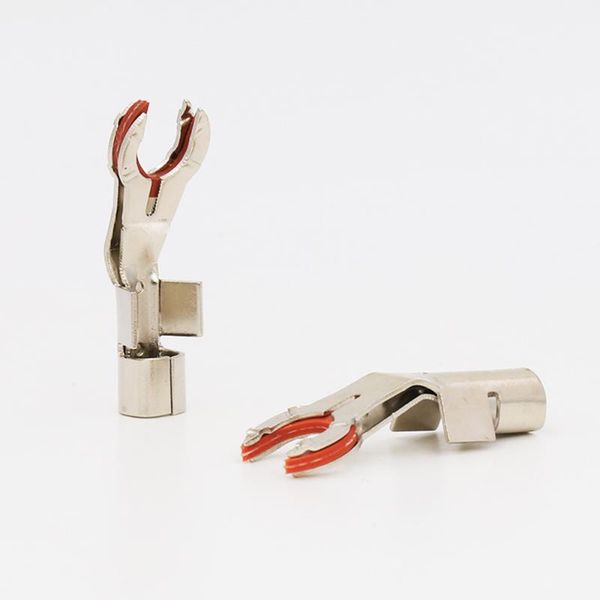 

smart power plugs hi end audio sy1512 y spade plug with heatshrink for 8tc and 12tc