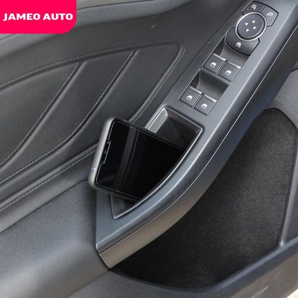 

car organizer 1 pair door side handle armrest storage box container phone holder fit for focus 2021 accessories