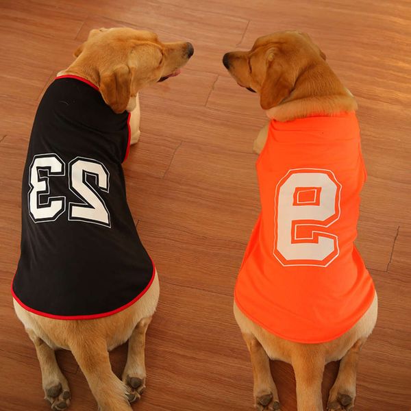 

big clothing summer thin vest golden samo medium polyester dog pet