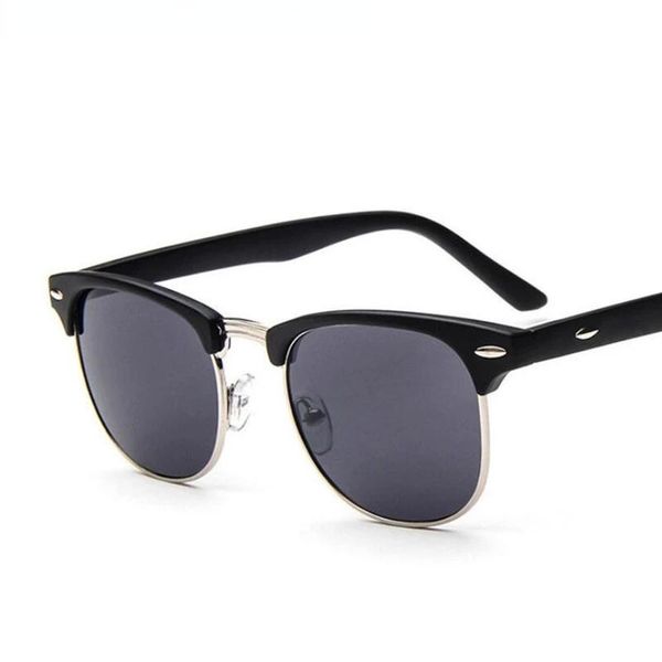 

outdoor eyewear half metal bamboo sunglasses men women brand designer glasses mirror sun fashion gafas oculos de sol uv400