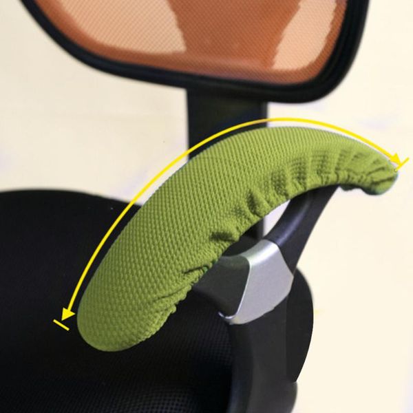 

1pair chair armrest cover stretch ergonomic soft modern washable elastic home office computer anti slip protective elbow relief covers