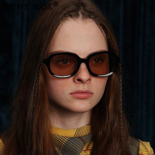 

sunglasses model fashion oval women men oversized frame female retro rivet glasses uv400, White;black