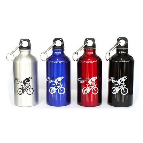 

mountain bike kettle aluminum alloy color large capacity sports outdoor water bottle riding equipment