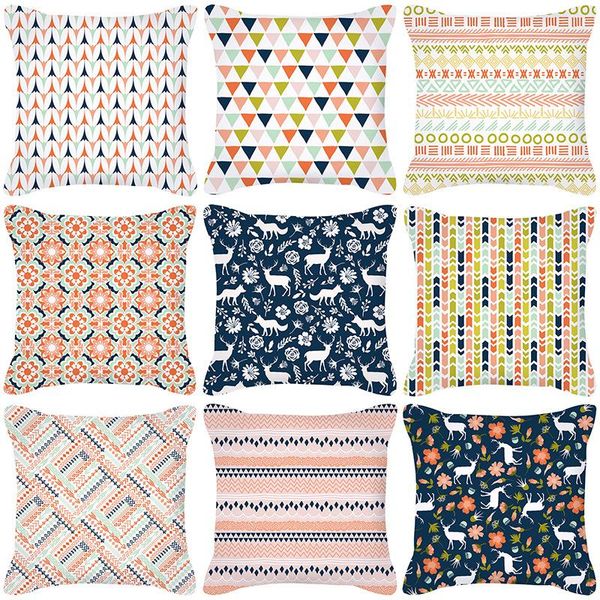 

cushion/decorative pillow national style simple blue mandala cushion cover home covers decorative