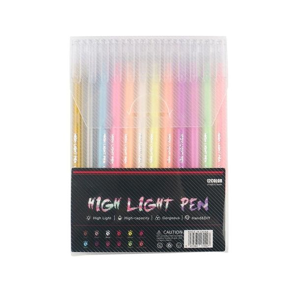 

highlighter pen highlighters, Black;red